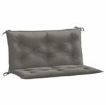 vidaXL Gartenbank-Auflagen 2 STK. Melange Dunkelgrau 100x50x7 cm Stoff