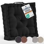 Beautissu 2er Set Bodenkissen Sitzkissen 50x50 cm - Dickes Matratzenkissen 10cm...