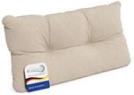 Beautissu Lounge Kissen Outdoor R&uuml;ckenkissen 60x40x12 cm &ndash; Wetterfest