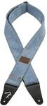 Fender x Wrangler Riveted Denim Strap, Light Indigo