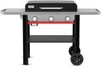 Weber Slate GP 71 cm Premium Plancha mit Untergestell und Rollen