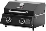 TAINO PLATINUM COMPACT DARK Tischgrill 2 Brenner Gasgrill Kompakt Camping Mini...