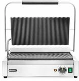 HENDI Kontaktgrill XL, Panini-, sandwich- & Kontaktgrill, Regelbar bis max. 300&deg;C,