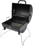 TAINO CHAROX Holzkohlegrill Tragbar Kompakter Tischgrill Camping Balkon Mit