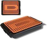 Rauchfreier elektrischer Tischgrill BEST DIRECT Starlyf Smokefree COPPER,...