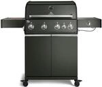 BURNHARD&reg; Gasgrill 4-Brenner, 21,2 kW Gesamtleistung, Infrarot-Keramikbrenner,