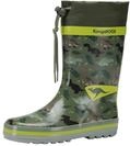 KangaROOS Jungen Unisex Kinder K-Summerrain Stiefel, Olive/Dino Adventure, 24 EU