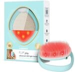 FOREO FLIP Play LED Rotlicht Haarb&uuml;rste &ndash; 3-in-1 Haarpflege-Haarb&uuml;rste ohne