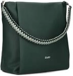 Damen Shopper Yuna YU120 elegante Schultertasche 7 Liter geflochtener...