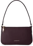 Lazarotti Bologna Damen Schultertasche aus Echt-Leder | Handtasche mit Steckfach 