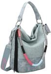 Fritzi Olga Limited Leo Rainbow Sky Leo Soft Blue Hobo Bag Schultertasche Vegan...
