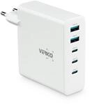 VERICO Power MOJO GaN 140W, 5 Port Ladeger&auml;t, Netzteil, PD3.0/QC3.0, 3 x...