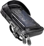 Hama Handytasche f&uuml;r Fahrrad Motorrad 360 Grad drehbar wasserabweisend