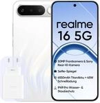 realme 16 5G Smartphone, 8GB+256GB, 6,57" 120Hz AMOLED-Display, 6500mAh Akku,...