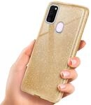 ONEFLOW Glitter Case f&uuml;r Samsung Galaxy M30s Glitzer Handyh&uuml;lle mit...