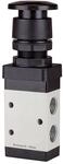 RIEGLER 116006-515.5000 3/2-Wegeventil, manuell &raquo;M3&laquo;, Pilztaster, NC, monost.,