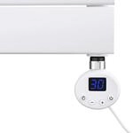 Mai & Mai Heizstab mit Thermostat 1000W Wei&szlig; Elektroheizstab mit LCD Bildschirm