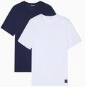 Emporio Armani Herren Bold Monogram 2-Pack T-Shirt T-Shirt (1er Pack)