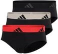 adidas Brief (3PK) - Active Flex Cotton - Bequeme Unterw&auml;sche