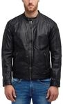 MUSTANG Herren Lederjacke Max Black 3XL