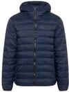 Camp David Herren Leichte Steppjacke mit Kapuze Blue Navy, L