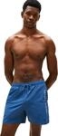 Tommy Hilfiger Herren Badeshorts Medium Drawstring mit Rei&szlig;verschluss-Tasche,...