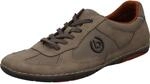 bugatti leichte Herren Sneaker Sandstone in Grau, als Alltagsschuh f&uuml;r Fr&uuml;hling mit