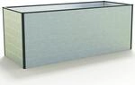 GFP Hochbeet Kr&auml;uter-Gem&uuml;se-Beet Aluminium Christina - 195x77x77cm - Aluminium