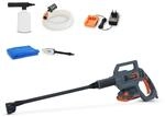 FUXTEC 20V mobiler Akku Hochdruckreiniger 25 Bar FX-E1HDR20-SET inkl. 2Ah Akku &