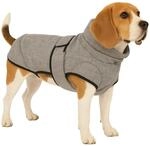 Flamingo Hundemantel Winter &ndash; Iglu Grau &ndash; S 40cm &ndash; Isothermische Innenschicht