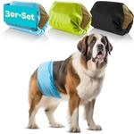 HUND IST K&Ouml;NIG Hundewindeln f&uuml;r R&uuml;den [3 STK] Saugstarke Hundewindeln R&uuml;de 