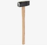 Picard Steinspalthammer 4 kg ovales Loch, 0005901-04