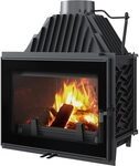 KRATKI Zosia Holzbefeuerter Kamineinsatz Mit Lufteinlass Bimschv 2 Konform 12 Kw