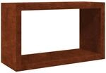 vidaXL Brennholzregal, Kaminholzregal mit Stauraum, Holzregal Holzlager f&uuml;r