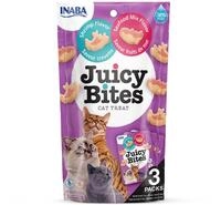 INABA Juicy Bites 98% H&uuml;hnerfleich 29% Protein, Reich an H&auml;hnchen und Thunfisch