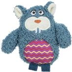 Trixie Monster-Pl&uuml;schtier f&uuml;r Katzen 11 cm, weiches Katzenspielzeug zum gemeinsamen