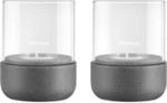 blomus Windlicht 2er Set Calma | Gr&ouml;&szlig;e XS | H 9,5 cm &Oslash; 7 cm | Magnet |...