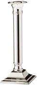 EDZARD Kerzenleuchter Lincoln, H&ouml;he 23 cm, quadratischer Fu&szlig; 8 x 8 cm, edel