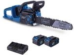Scheppach Akku Kettens&auml;ge BC-CS355Duo-X | Schnittl&auml;nge 33,5cm | Schwertl&auml;nge