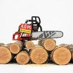 HECHT Kettens&auml;ge Benzin &bdquo;Profi Power (62 cm&sup3; / 4 PS) mit 50 cm Schwert,...