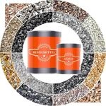 BEKATEQ Bodenbeschichtung mit 25kg Marmorkiesel Grigio Carnico + 1,5kg...
