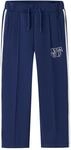NAME IT M&auml;dchen Girl Jogginghose Leg Nkfnapes Sweat Wide Pant, Blueprint, 128 EU