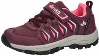 Lico Jungen Unisex Kinder Sines VS Low Trekkingsschuhe, Bordeaux/Pink, 28 EU
