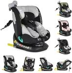 Moni Kindersitz Serengeti i-Size (40-150cm) Isofix, Kuscheltier, Nackenkissen,