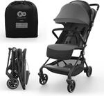 Kinderkraft NEBO Kabinenbuggy ultraleicht, Einhand-Faltmechanismus, Handgep&auml;ckma&szlig;