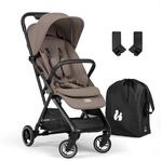 hauck All-in-One Reisebuggy Set, Flugzeug Handgep&auml;ck, Fly N Care Mocha