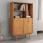 IDIMEX Highboard Simona mit offenem Regal in Massivholz Eiche Farben &ndash;...