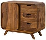 MASSIVMOEBEL24.DE | Mailand Sideboard aus Massivholz #100 aus Sheeshamholz -