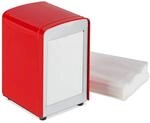 10 x Serviettenspender Retro, Metall, kleine Gastro Serviettenhalter f&uuml;r...