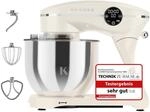 KLAMER K&uuml;chenmaschine 1800W, Knetmaschine Brotteig mit Edelstahl-R&uuml;hrsch&uuml;ssel 6 L,